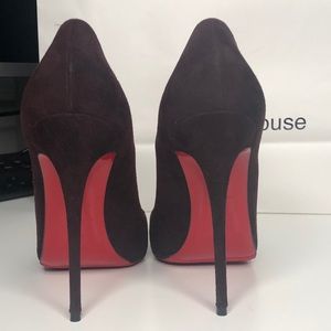Christian Louboutin So Kate Suede Pumps